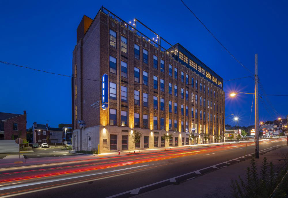 Franjo Construction creates TRYP by Wyndham Pittsburgh/Lawrenceville Hotel and is nominated for AIA Pittsburgh's Design Pittsburgh competition.