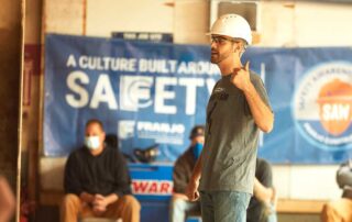 National Safety Stand-Down Event held by Franjo Construction, WernerCo, and American Producers Supply