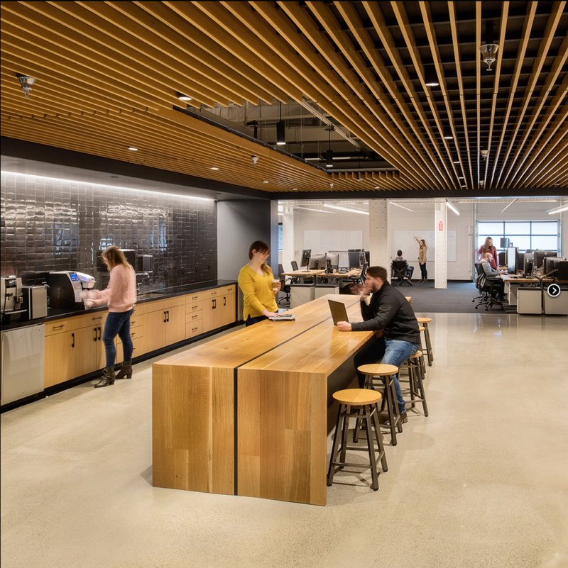 Franjo Construction was the lead contractor for the UBER ATG office interior for their Pittsburgh, PA office.