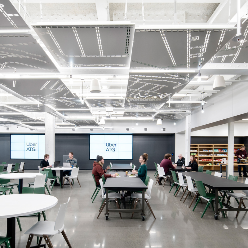 Franjo Construction UBER Advanced Technology Group office wins the “Certificate of Merit” in AIA's Large category.