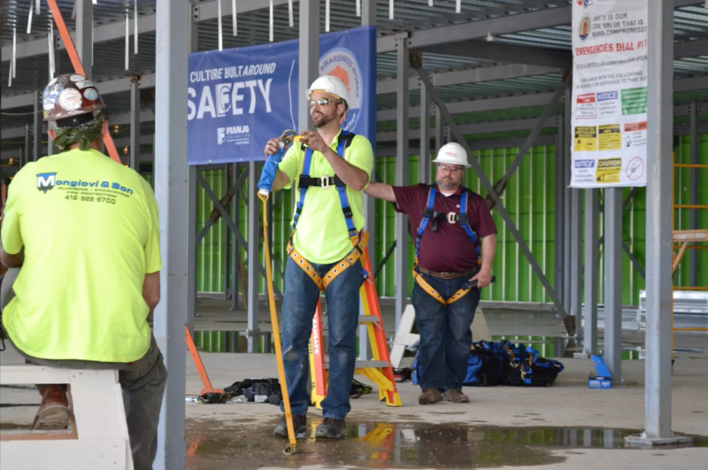 Franjo Stands Down for Safety event.