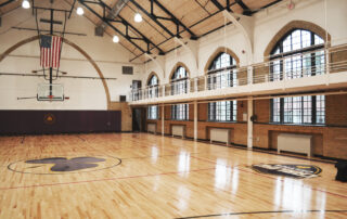 St. Joseph Hall at Carlow University gymnasium receives renovation from Franjo Construction.