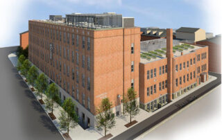Rendering of TRYP Hotel (historical building conversion in Pittsburgh)